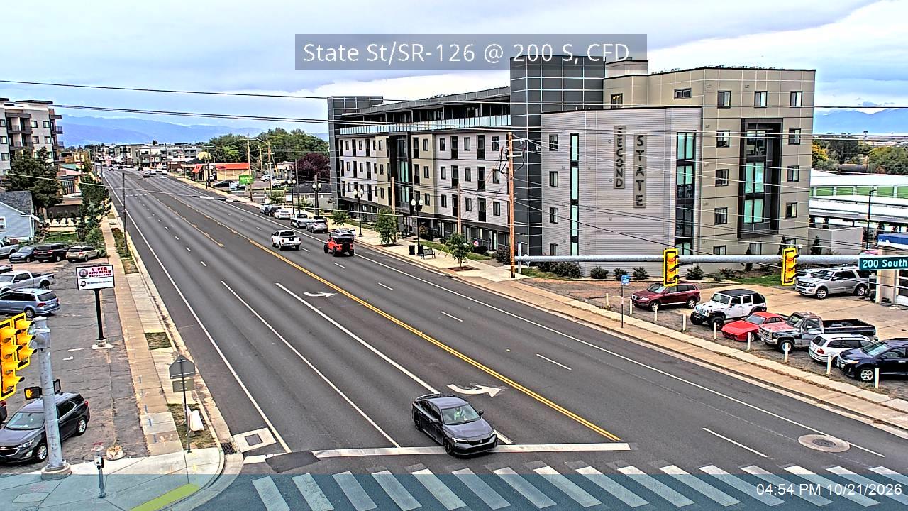 SR-126 / State St @ 200 S, CFD NB