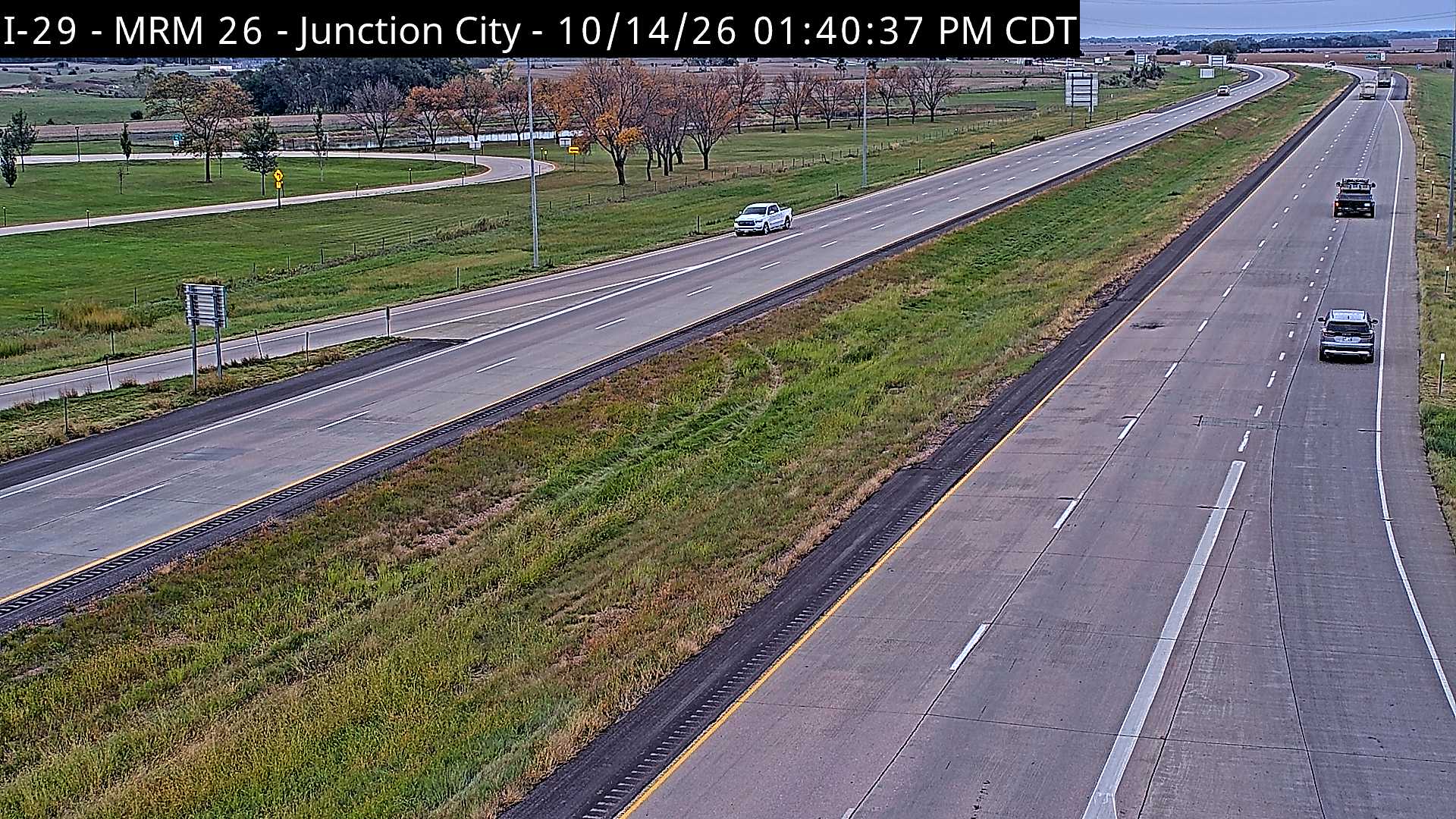 Junction City I-29 @ MP 26 road surface