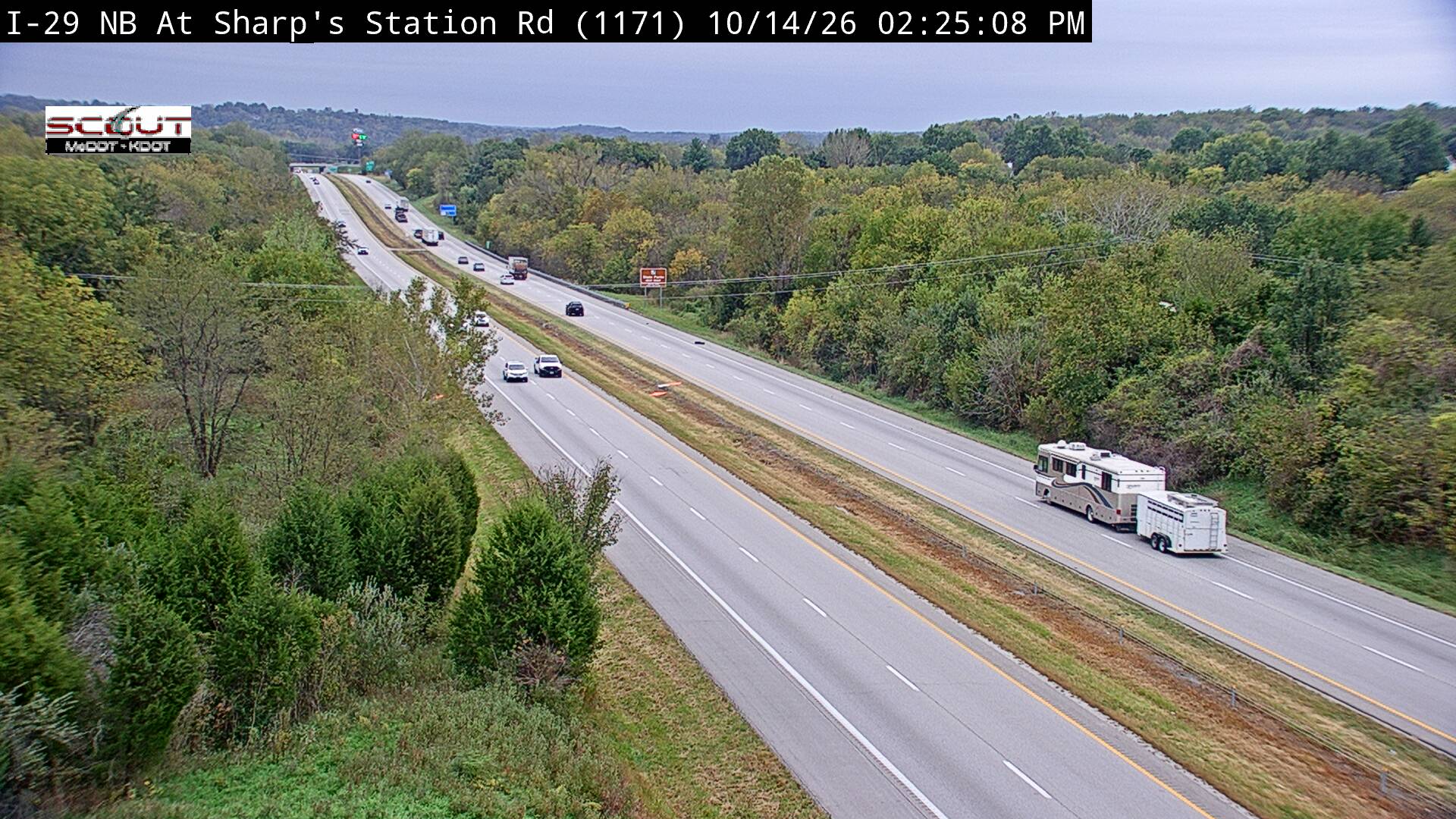 I-29 NB @ Sharp's Station Rd