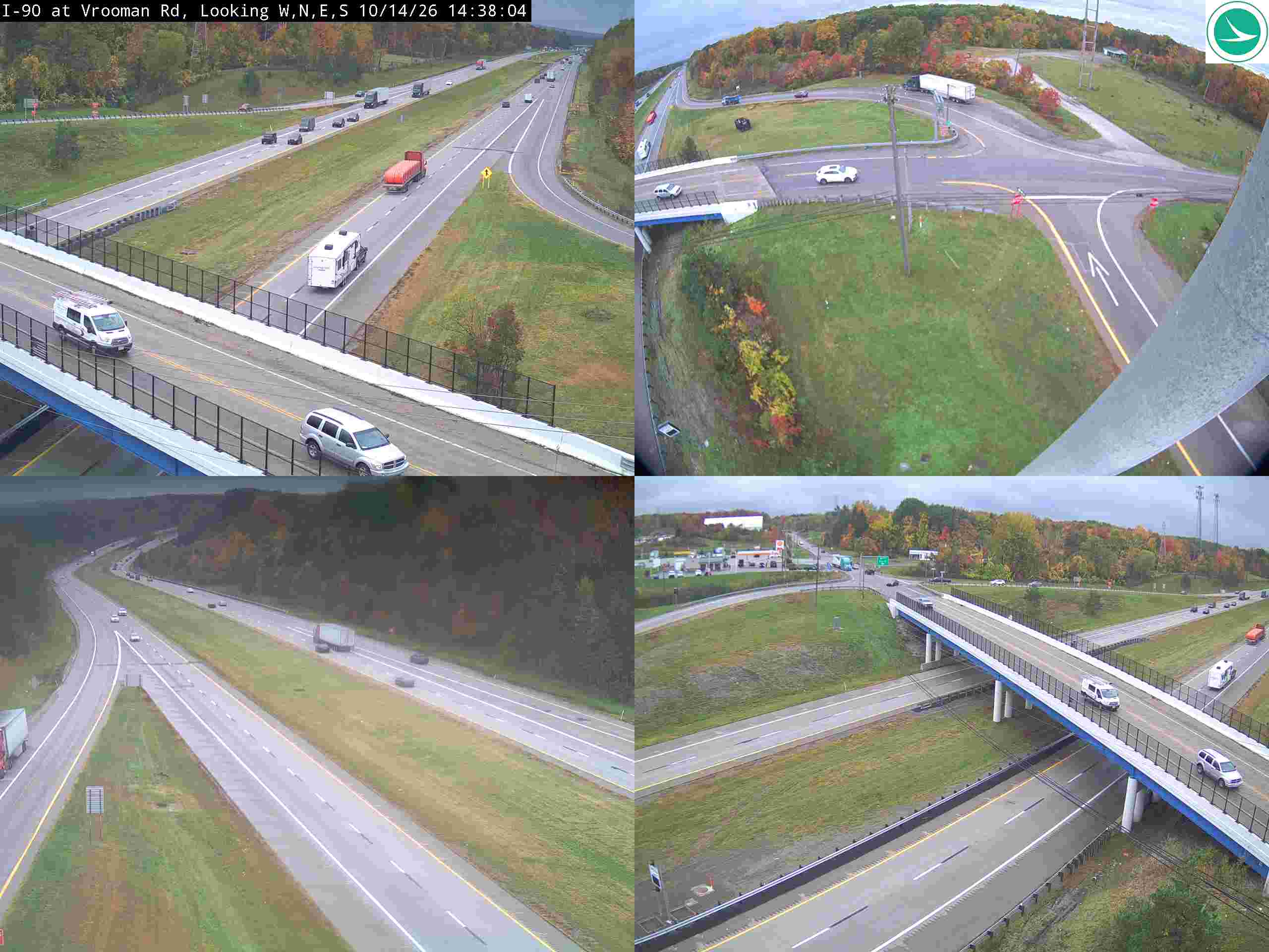 I-90 at Vrooman Rd