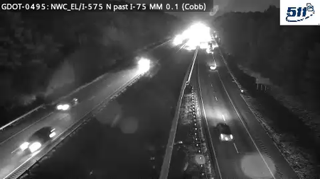 I-575 N past I-75 MM 0.1 (Cobb)