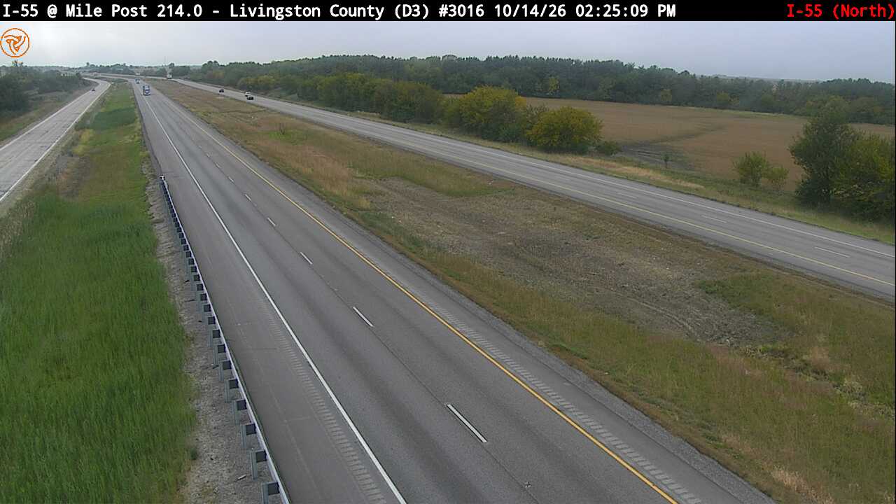 I-55 NB at Mile Post 214.0