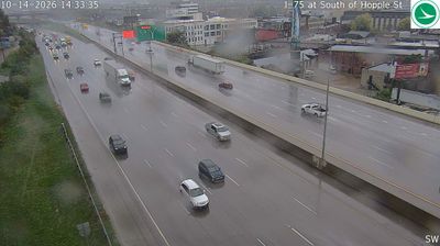 Cincinnati: Camp Washington: I-75 at S of Hopple St, 4125