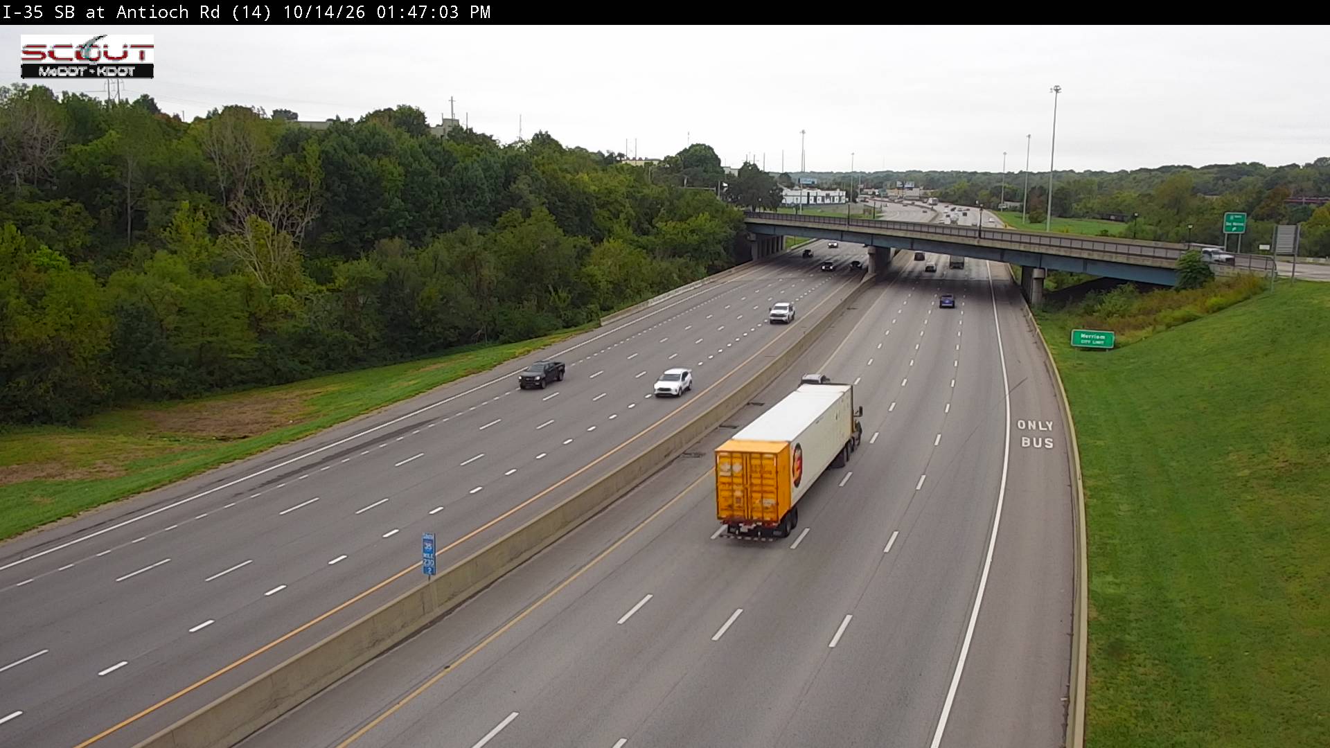 I-35 S @ ANTIOCH RD