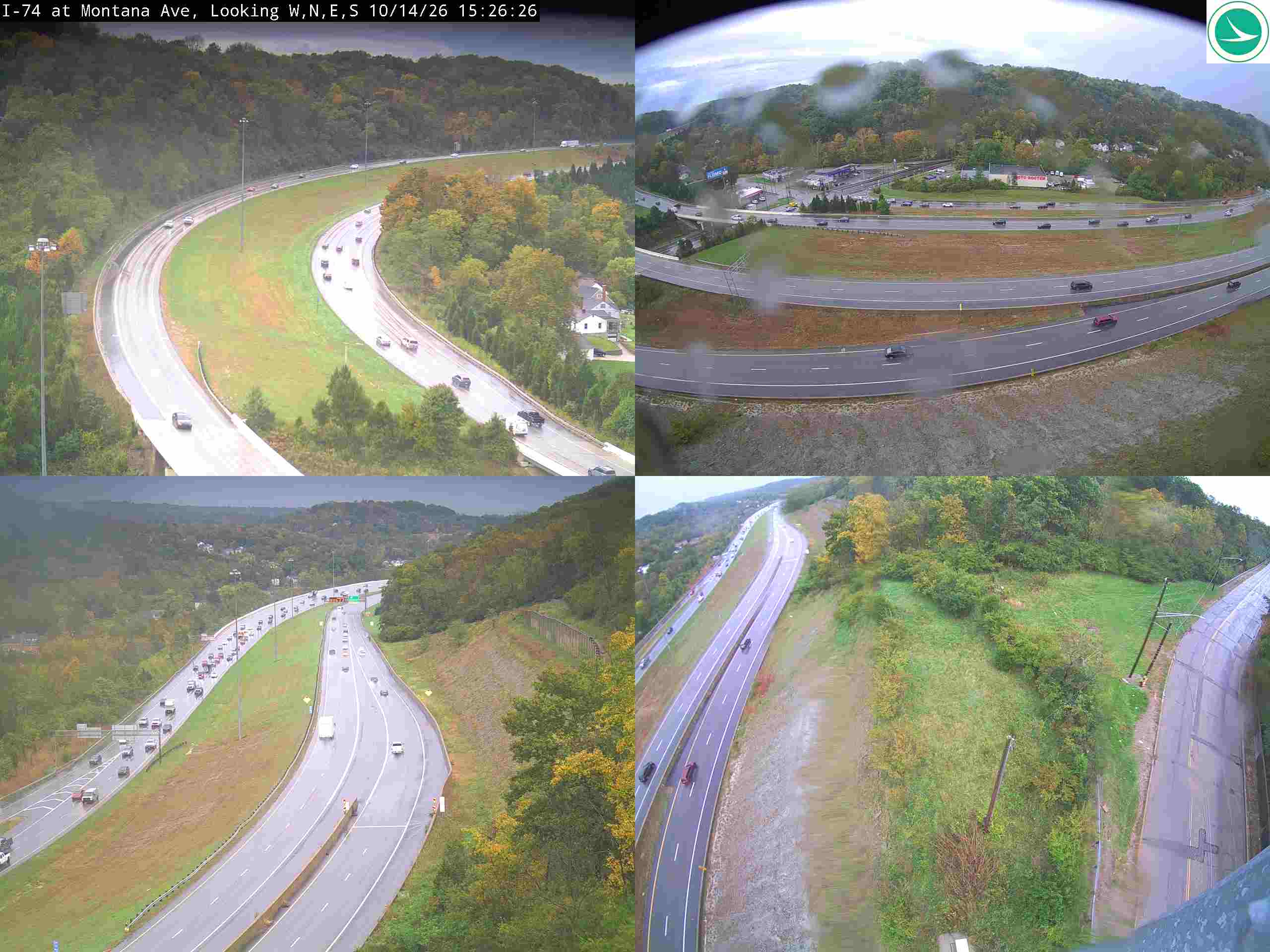 I-74 at Montana Ave