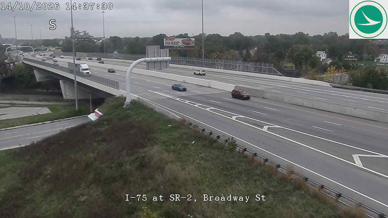 I-75 at SR-2, Broadway St