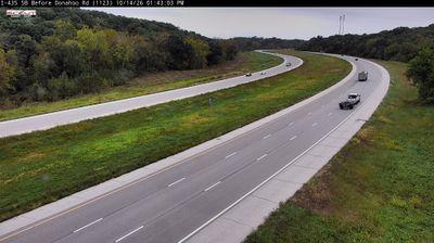 Kansas City: I-435 S @ Before Donahoo Road