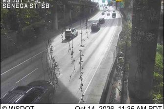 Seattle: I-5 at MP 165.6: Seneca St, SB