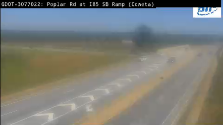 Poplar Rd at I-85 SB ENT (COWETA)