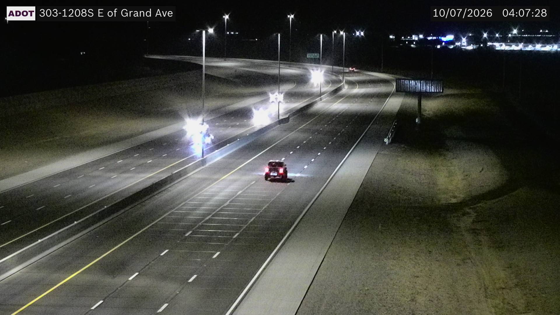 SR-303 @E of Grand Ave