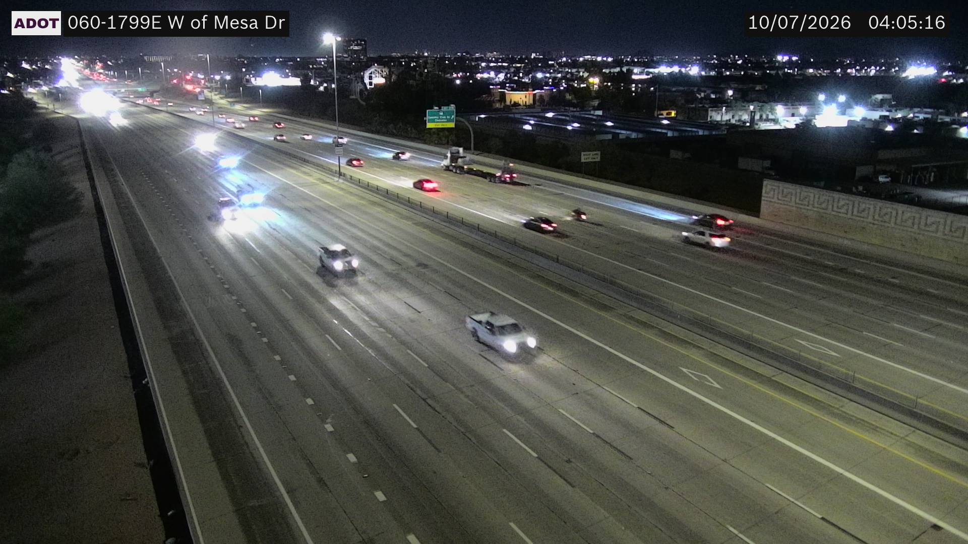 US-60 @W of Mesa Dr