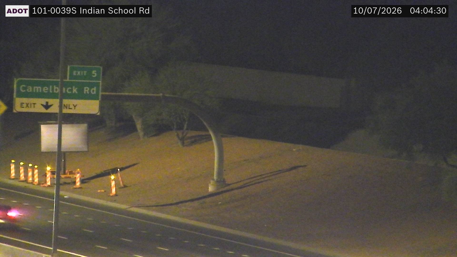 SR-101 @Indian School Rd