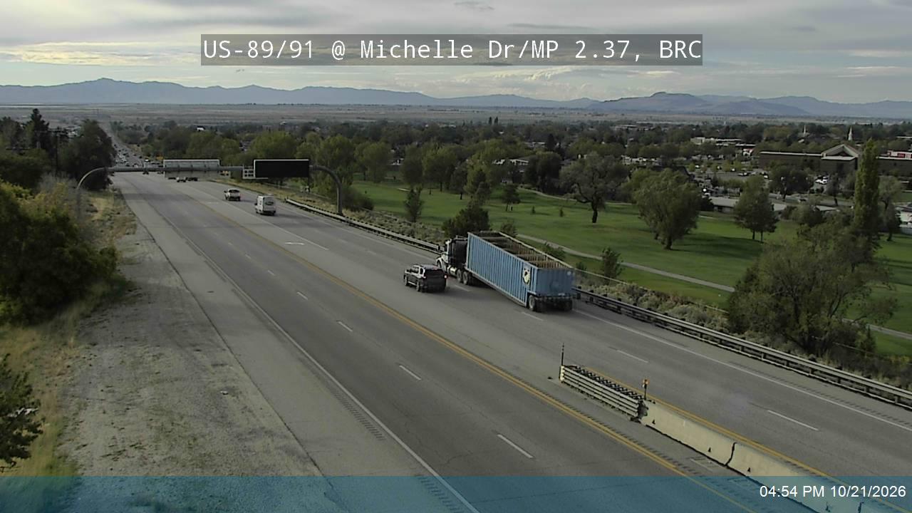 US-91 WB at US-89/91 / 1100 S @ Michelle Dr / MP 2.26, BRC