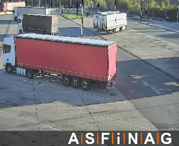 A02, Rastplatz Schäffern Ost, Blickrichtung LKW Stellplatz - Km 86,81