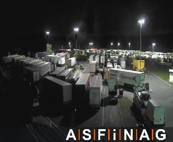 A02, bei Raststation Kaiserwald, Blickrichtung LKW Stellplatz - Km 190,78