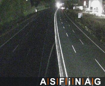A02, bei  Lieboch, Blickrichtung Klagenfurt - Km 193,02