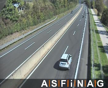 A02, bei  Völkermarkt Ost, Blickrichtung Graz - Km 276,40