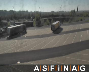 A06, bei Rastplatz Potznieusiedl, Blickrichtung LKW Stellplatz - Km 10,70