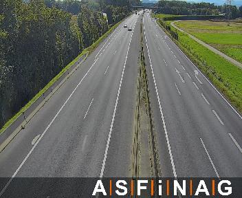 A09, bei  Leibnitz, Blickrichtung Graz - Km 213,80