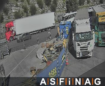 A10, Rastplatz Lanschütz, Blickrichtung PKW-Stellplatz - Km 100,61