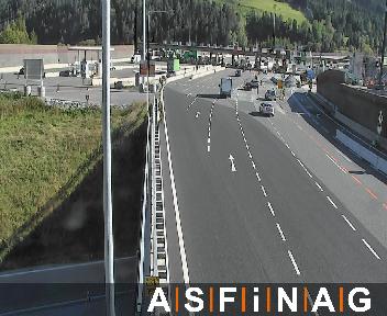 A10, bei Mautstelle Tauern/Katschberg, Blickrichtung Villach - Km 104,05