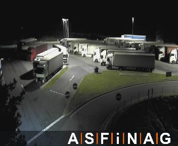 A10, bei Raststation Feistritz an der Drau, Blickrichtung LKW Stellplatz - Km 161,87