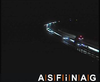 A21, bei  Mayerling, Blickrichtung Wien - Km 19,40