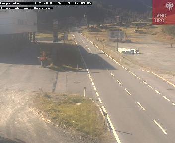 B186, Untergurgl Rchtg. Obergurgl, Blickrichtung Obergurgl