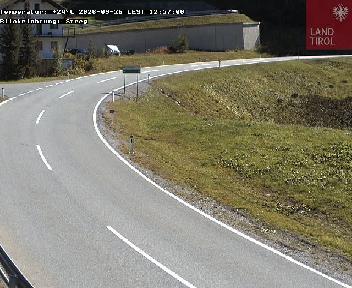 B198, Lechtalstraße Lechleiten Rchtg. Steeg, Blickrichtung Steeg