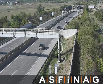 S01, bei  Hagenbrunn, Blickrichtung Korneuburg - Km 48,56