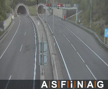 S10, zwischen Tunnel Walchshof und Satzingersiedlung, Blickrichtung Freistadt - Km 18,00