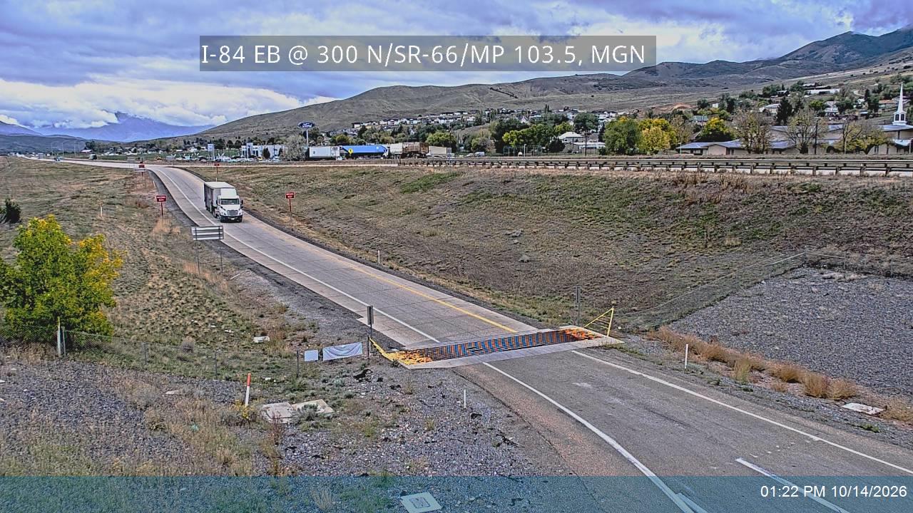 I-84 Off-ramp EB @ 300 N / SR-66 / MP 103.5, MGN