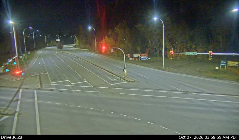 Prince George eastbound