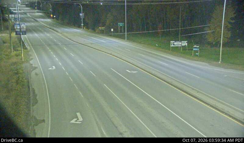 Prince George northbound