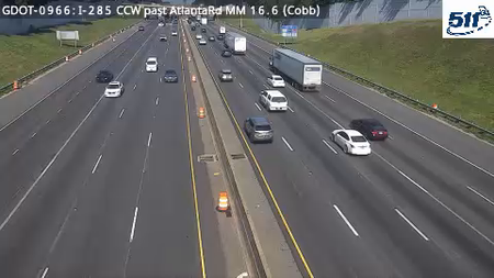 I-285 CCW past AtlantaRd MM 16.6 (Cobb)