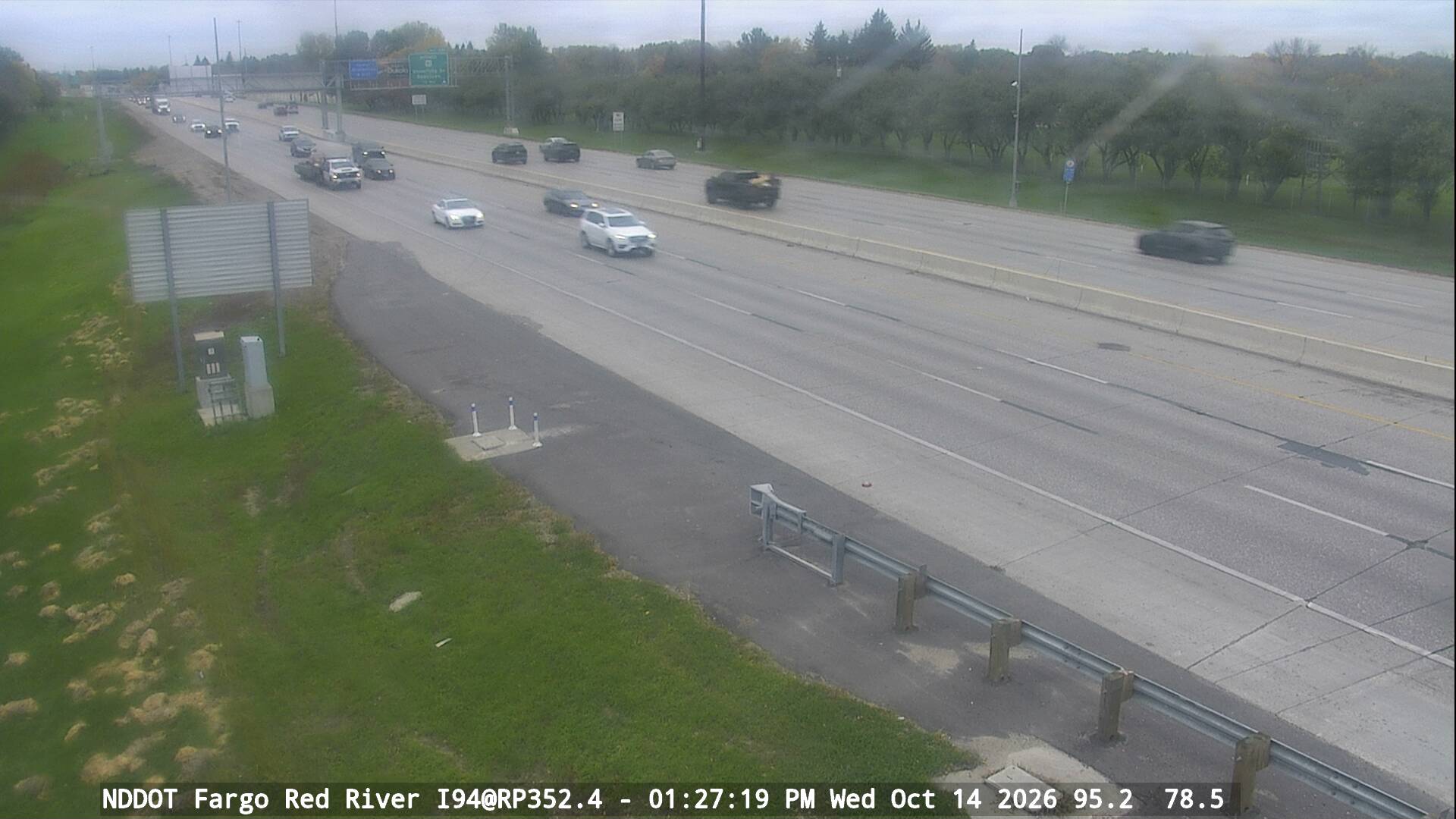 Fargo Red River Bridge - West (I 94 MP 352.4) - NDDOT