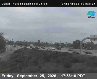 I-5 — (C252) I-5 : NB at Santa Fe Drive
