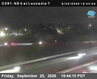 I-5 — (C261) I-5 : NB at Leucadia Top