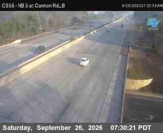 I-5 — (C356) I-5 : NB at Cannon Rd B