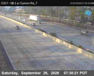 I-5 — (C357) I-5 : NB at Cannon Rd T