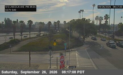 I-5 — I-5 : (540) SB Lincoln Ave