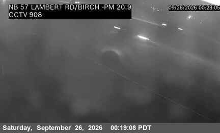 SR-57 — SR-57 : (908) NB SR-57 at Lambert Road / Birch