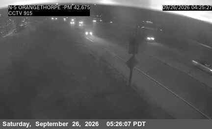 I-5 — I-5 : (915) NB at Orangethorpe