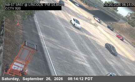 SR-57 — SR-57 : (920) NB SR-57 at Lincoln