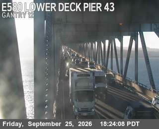 I-580 — TVR34 -- I-580 : Lower Deck Pier 43