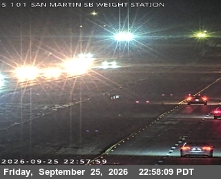 US-101 — TVB66 -- US-101 : SAN MARTIN WEIGHT STATION