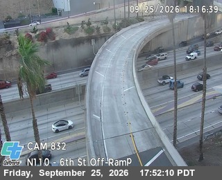 I-110 — I-110 : (832) 6th St Off-Ramp