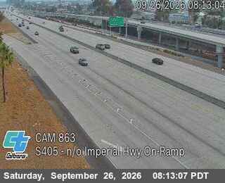I-405 — I-405 : (863) n/o Imperial Hwy On-Ramp