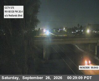 SR-60 — SR-60 : (575) Redlands Blvd Ave.