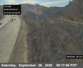 SR-60 — (498) e/o Gilman Springs Rd.